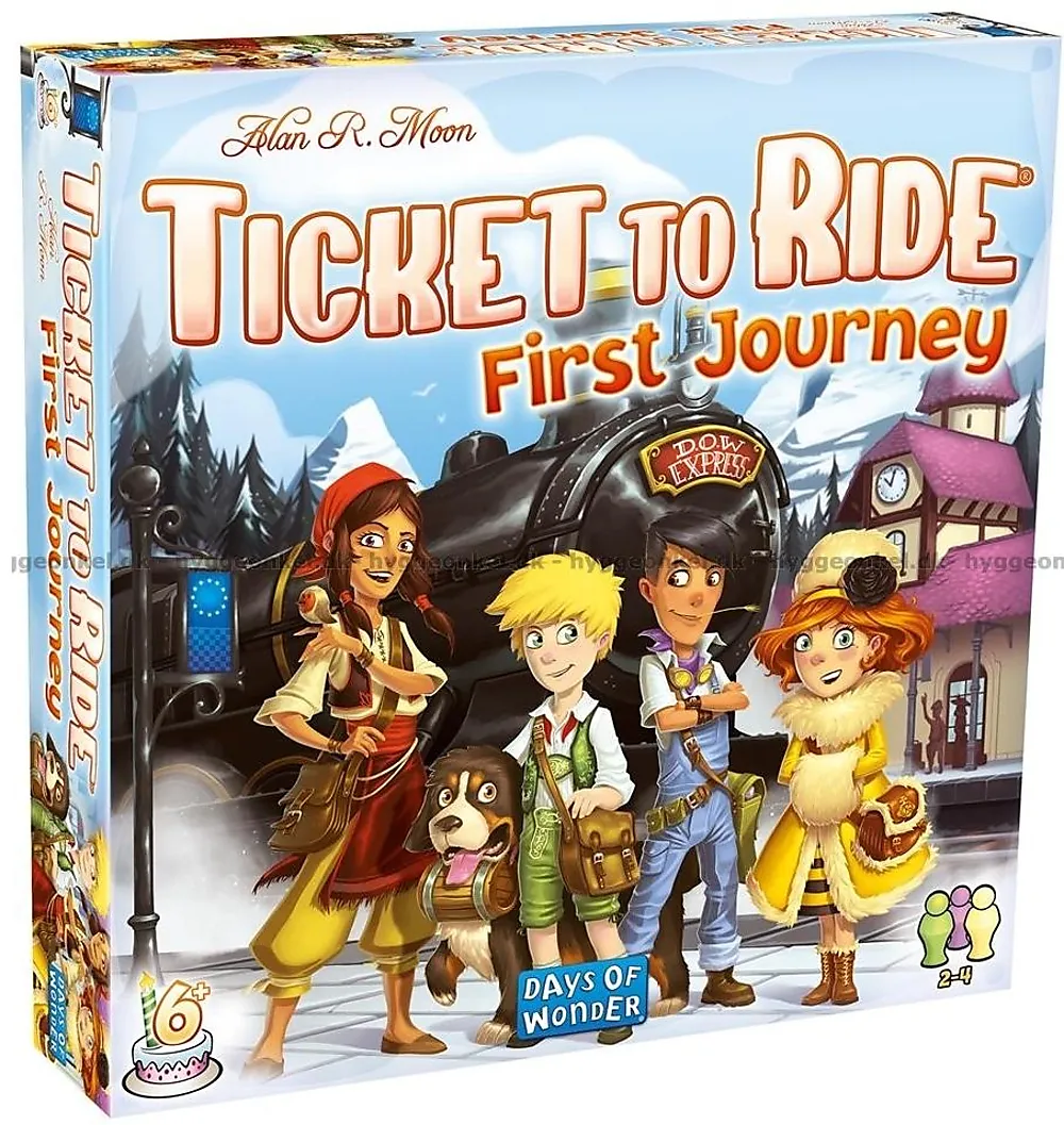 Ticket to Ride First Journey