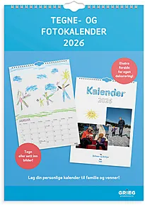 Tegne/Fotokalender GRIEG 2026