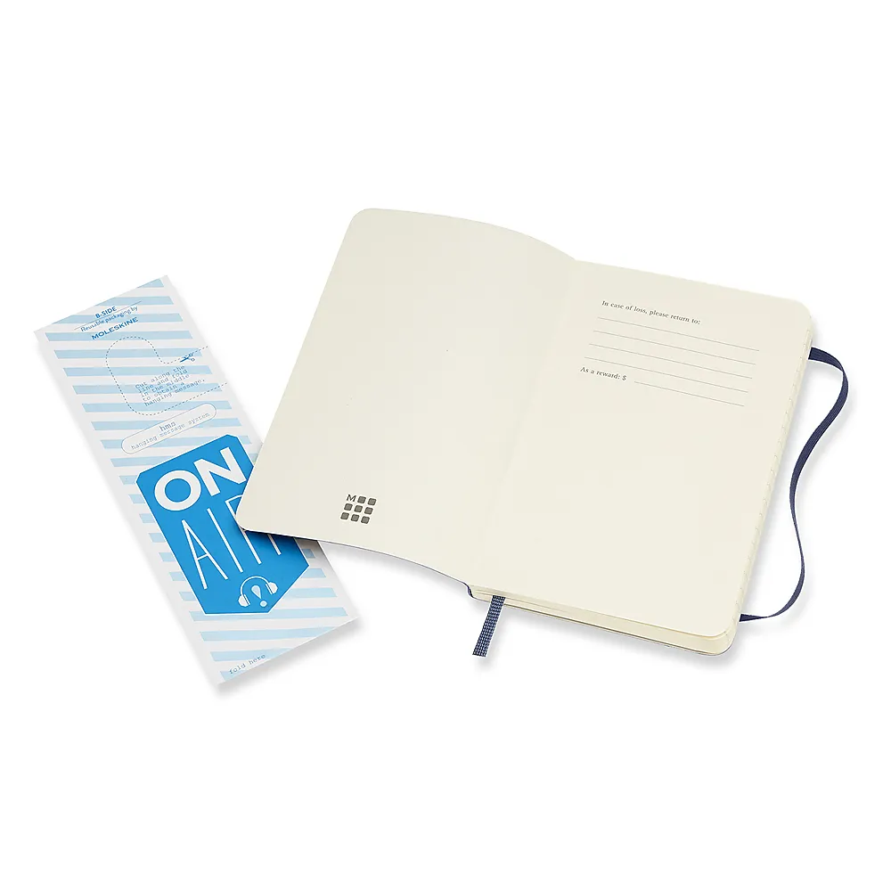 Notatbok Moleskine myk linjert