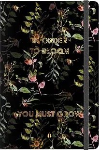 Notatbok BURDE Deluxe A5 flower