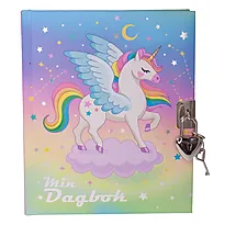 Dagbok m/lås Tinka pegasus