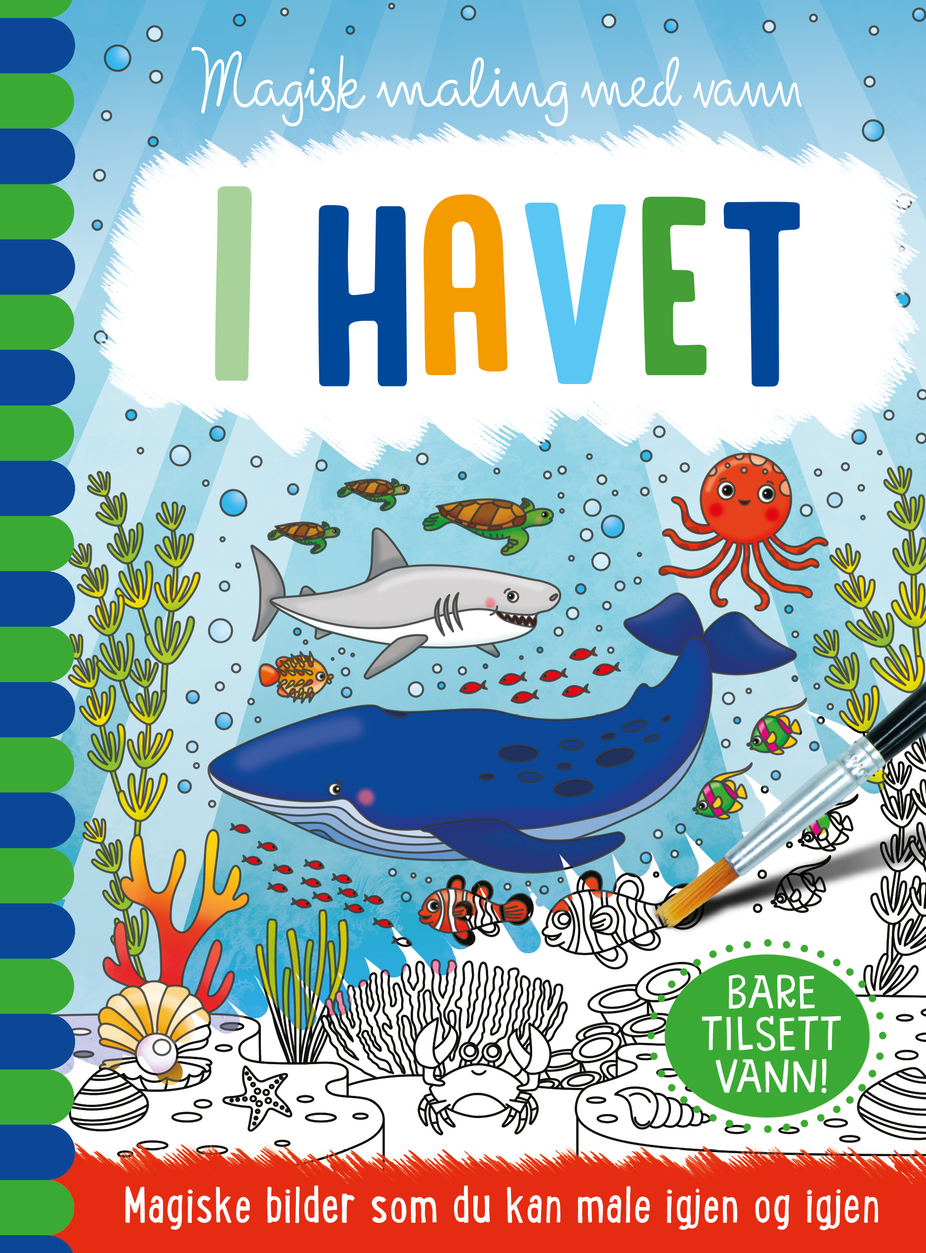 Magisk vannmaling I havet