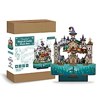 Puslespill 3D 111 Book Nook Magic Castle