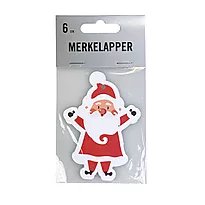 Merkelapp nisse stanset 6pk
