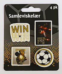 Samleviskelær 4 pk Fotball