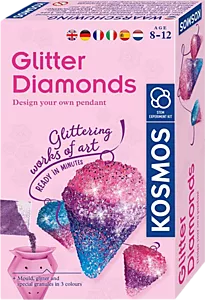 Vitenskapssett glitter diamanter