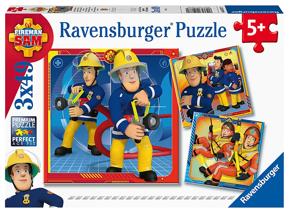 Puslespill 3x49 Brannman Sam til unnsetn