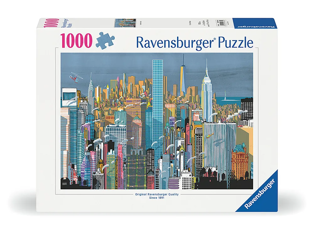 Puslespill 1000 Jeg er New York