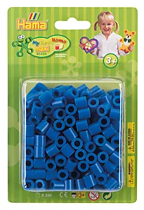 Perler Hama Maxi 250 stk blå
