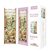 Puslespill 3D BookNook Flower Shop
