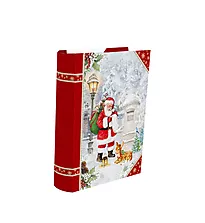Gaveeske nisse bokform 22,1x 28,1x 6,5cm