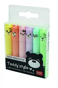Markeringstusjer Pastell teddy style
