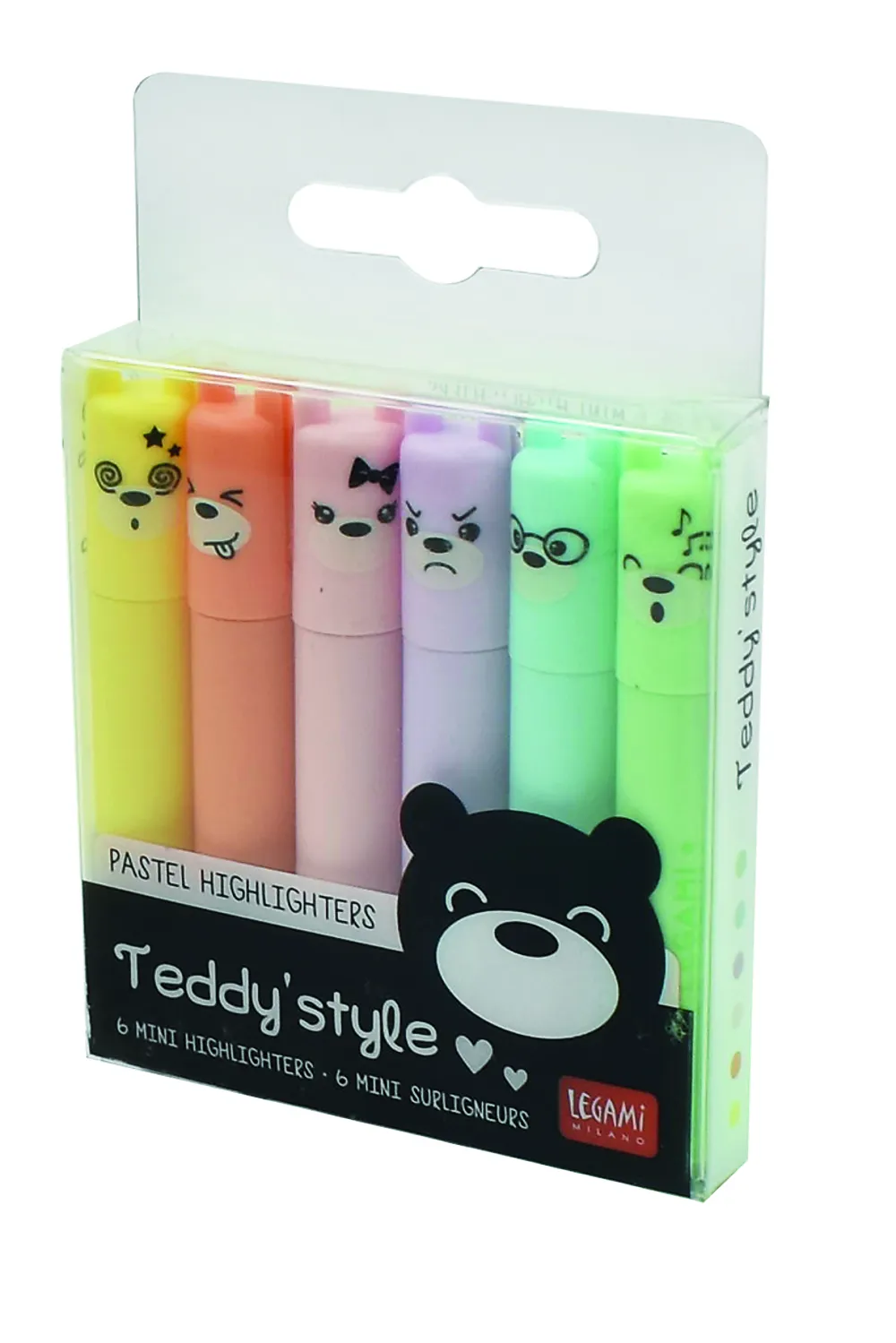 Markeringstusjer Pastell teddy style