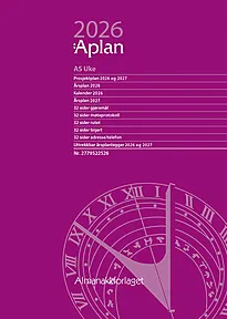 Aplan A5 Uke årssett 2026