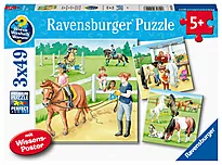 Puslespill 3x49 En dag på rideskole