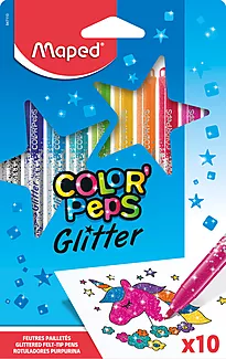 Tusj MAPED Color'Peps glitter (10)