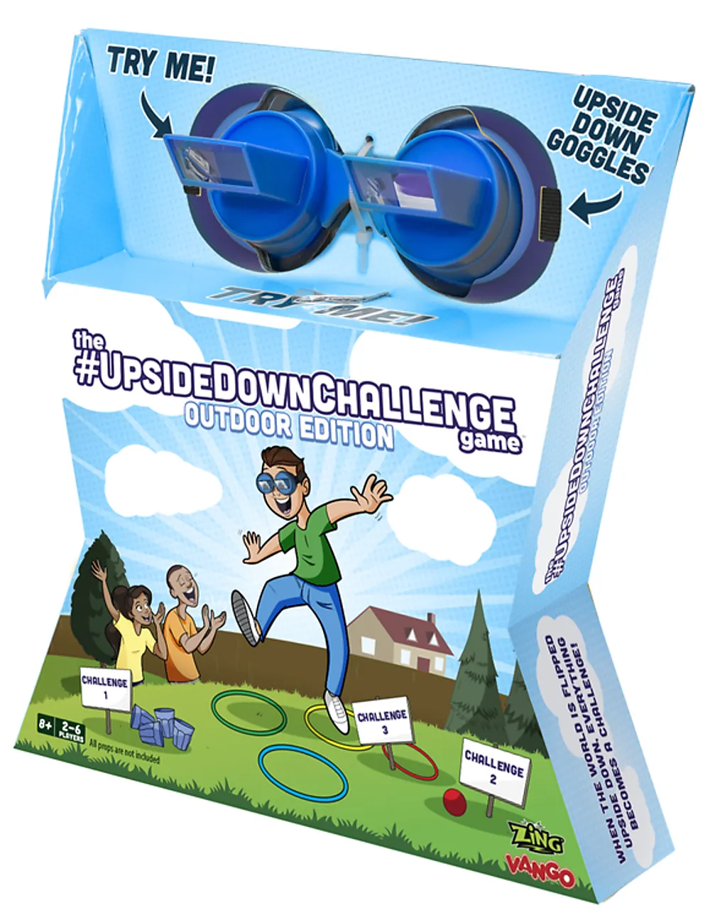 The Upside Down Challenge, utendørs utg.