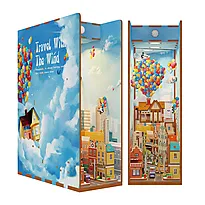 Puslespill 3D 143 Book Nook Travel Wind
