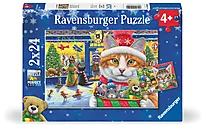 Puslespill 2x24 Julekattunger