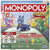 Monopol Junior 2 spill i 1