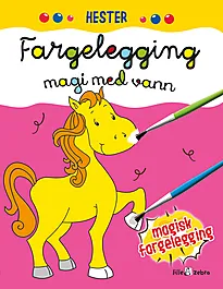 Aktivitetsbok hester magisk fargelegging