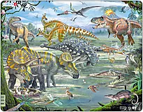Platepusle 65 Maxi Dinosaurer