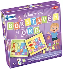Vi lærer oss bokstaver og ord