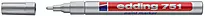 Paintmarker EDDING 751M sølv
