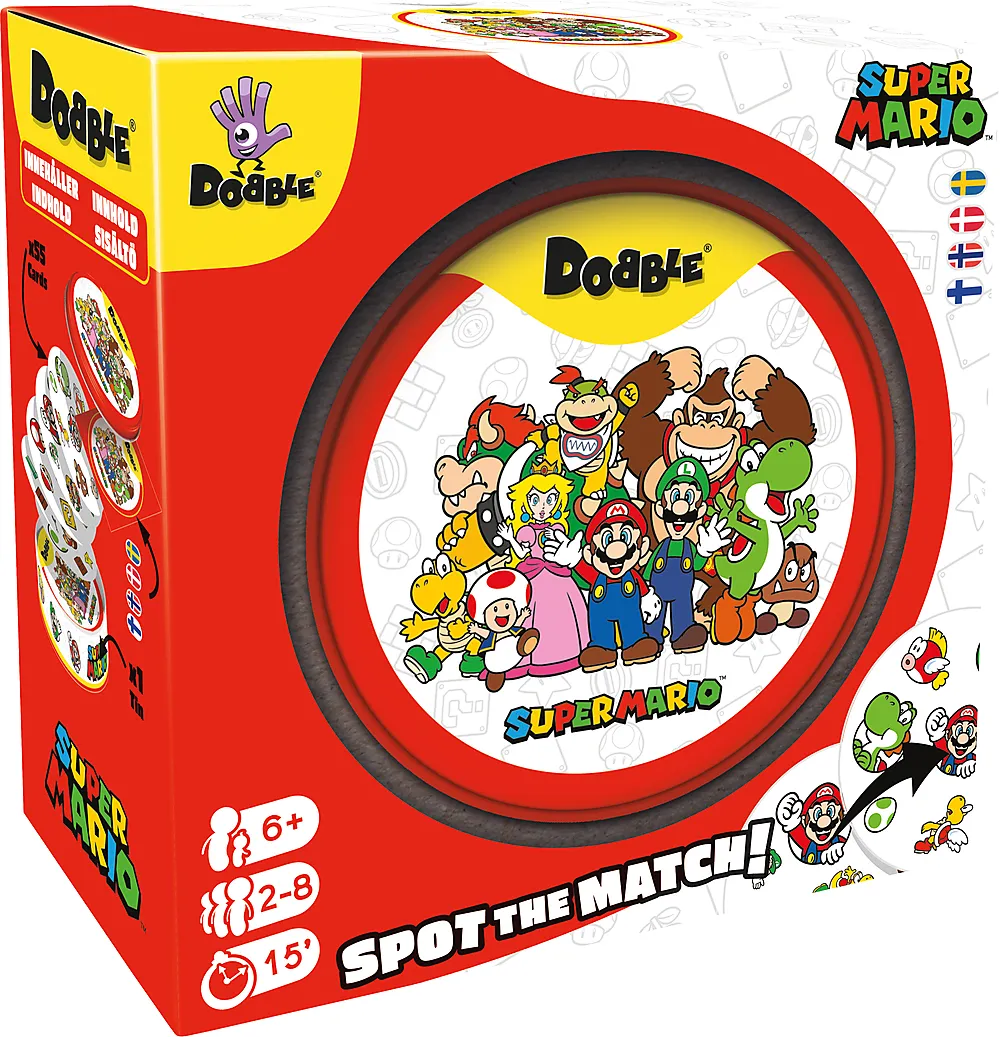 Dobble Super Mario Nordic
