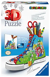 Puslespill 3D 108 Super Mario sko