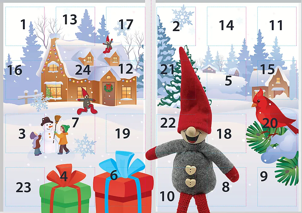 Rampenisse lag selv 1-24 julekalender
