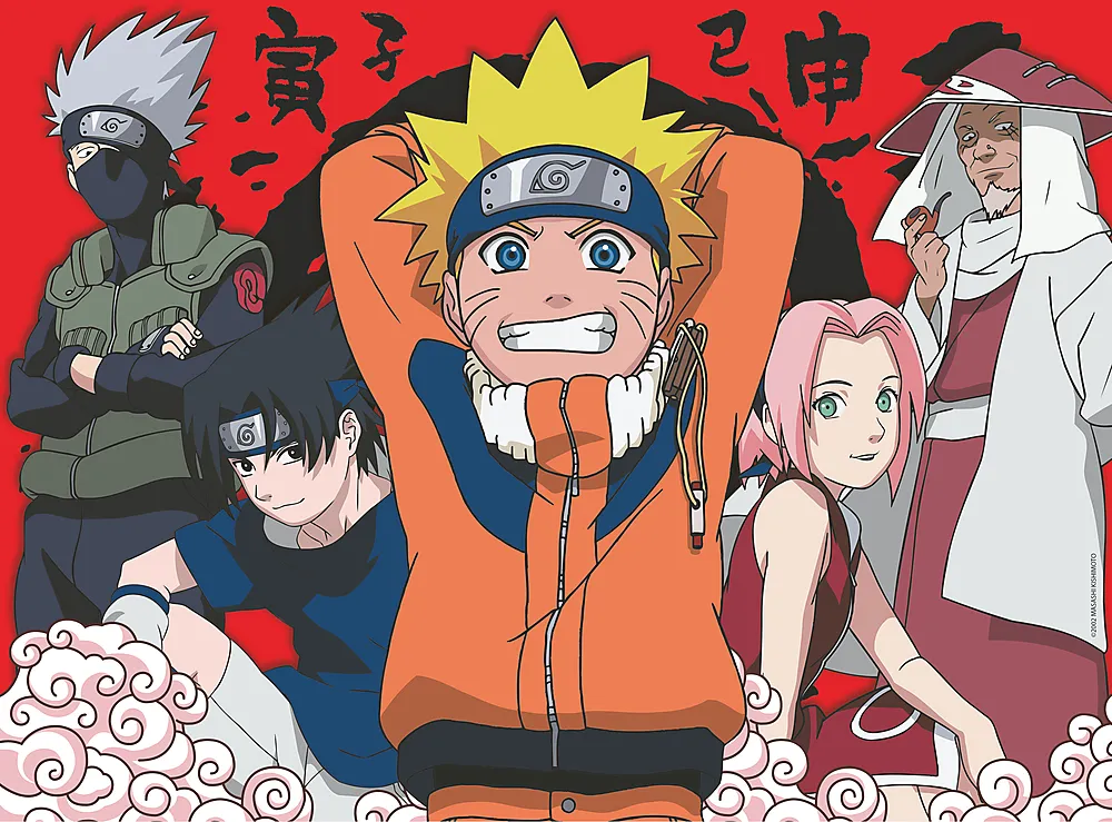 Puslespill 300 Narutos Eventyr