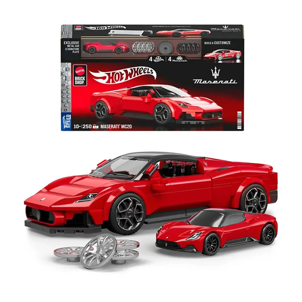 Byggesett HotWheels Speed Maserati MC20