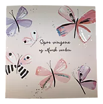 Kort doble Spre vingene