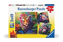 Puslespill 3x49 Jungelbabyer