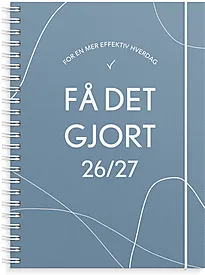 Ukekalender GRIEG Få Det Gjort A5 26/27