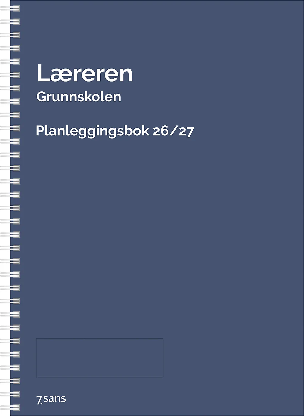 7.sans læreren grunnskolen spiral A4