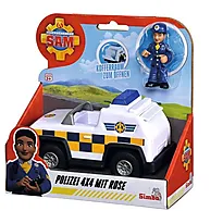 Politibil Brannman Sam 4x4 m/Rose