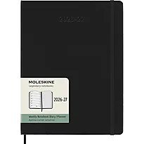 Kalender 2026/27 Hard XL Uke Notat Black