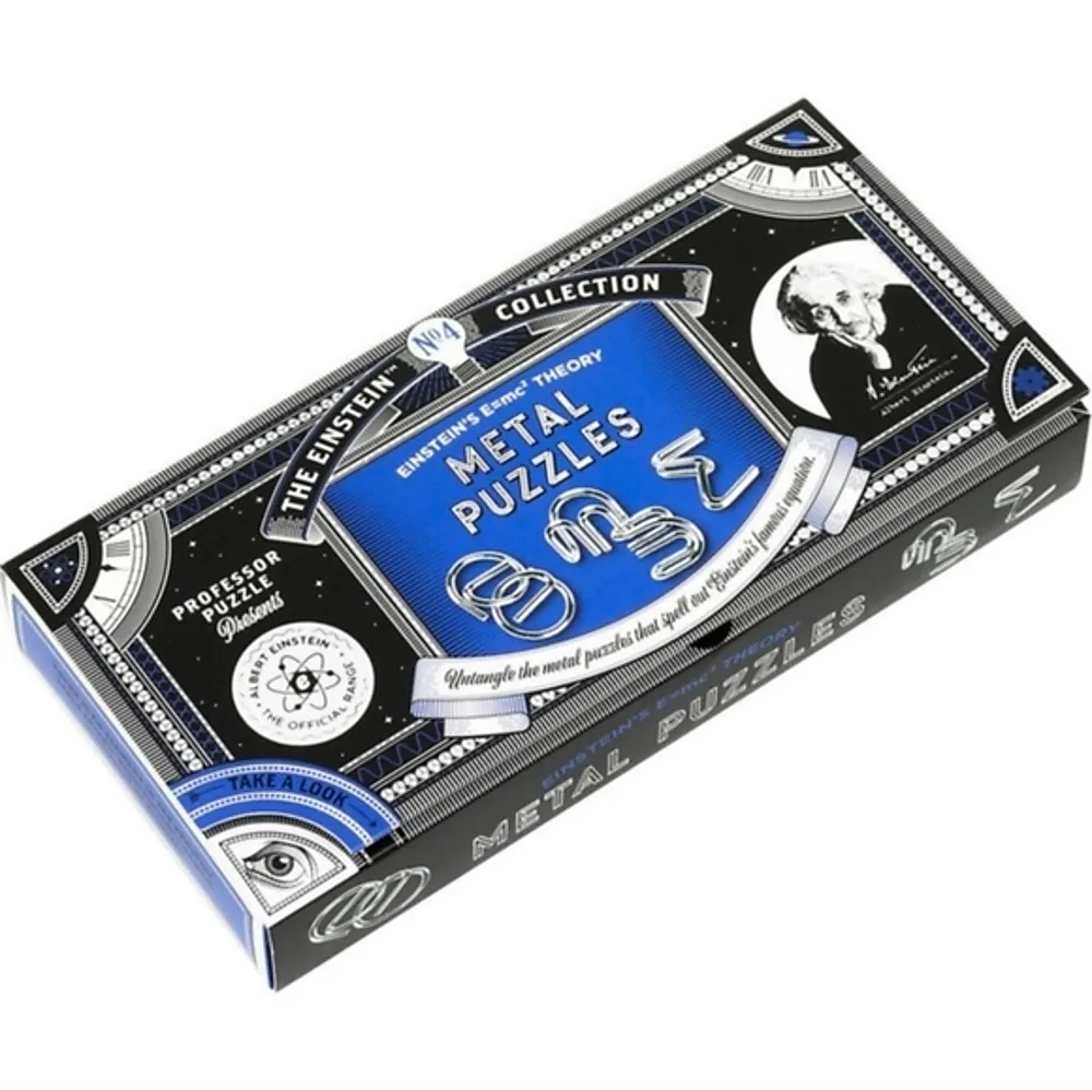 Hjernetrim Metal Puzzle, E=MC2
