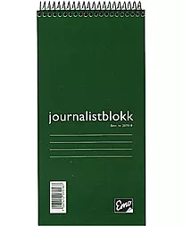 Journalistblokk EMO 105x210mm 100bl lin