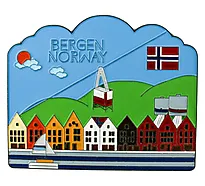Magnet city style Bergen