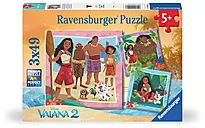 Puslespill 3x49 Disney Vaiana 2