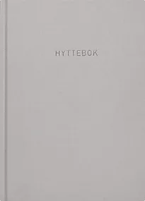Hyttebok GRIEG 192S. ulinj. tekstil grå