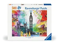Puslespill 500 London Postkort