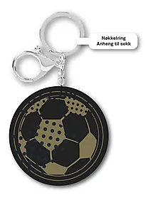 Nøkkelring PU fotball