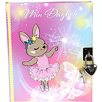 Dagbok m/lås Tinka kaninfe