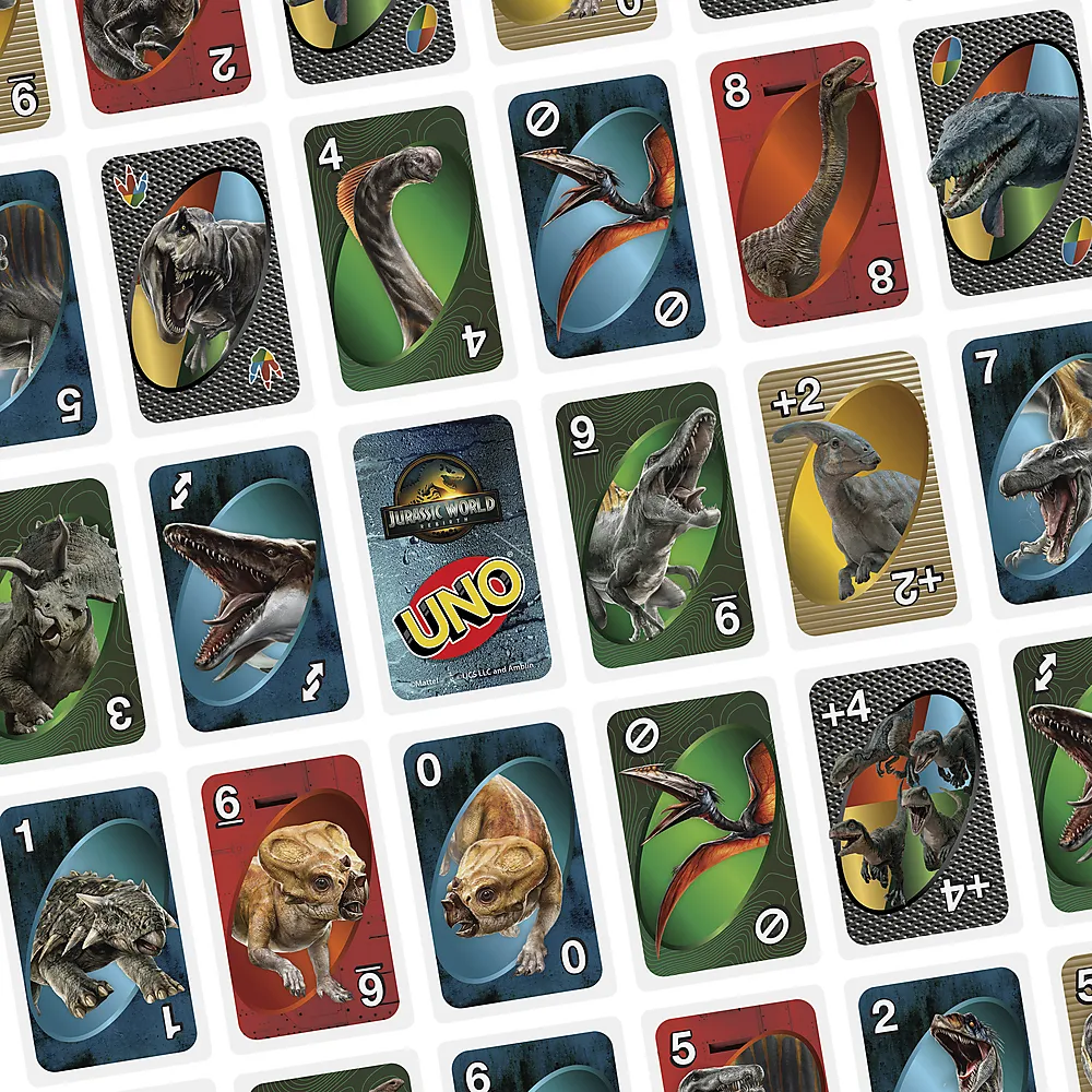 UNO Jurassic World Rebirth