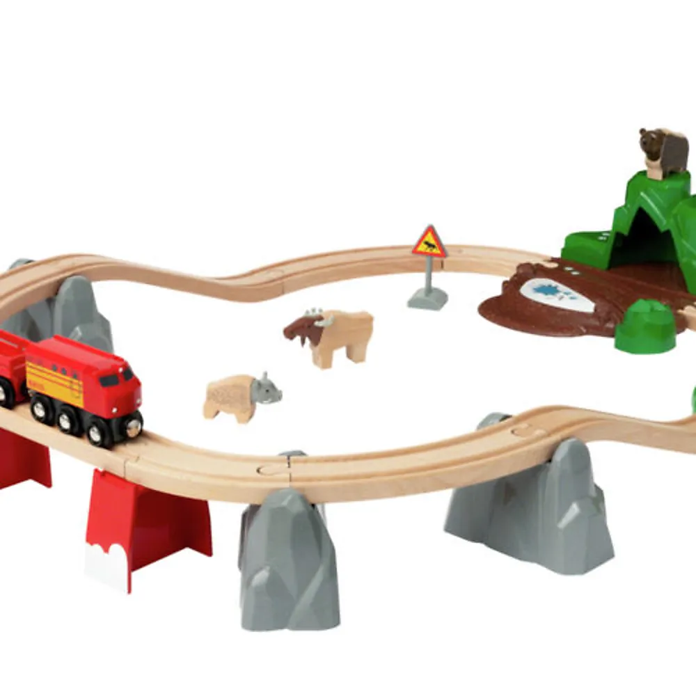 Dyresett BRIO® World nordisk