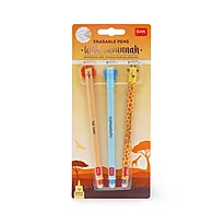 Kryssordpenn 3pk Jungle Friends Legami